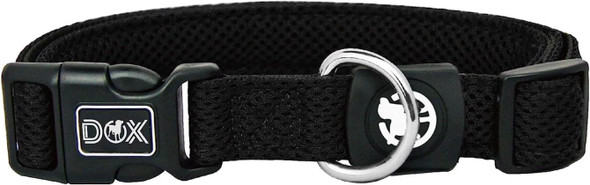 Ddoxx Dog Collar Air Mesh, Adjustable, Padded Many Colors & Sizes For Small, Medium & Large Dogs Collars Cat Puppy Pet Kitten Black, Xs