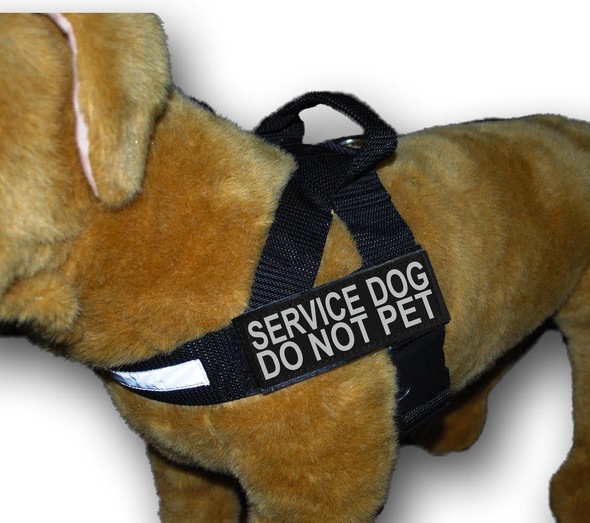 Doggie Stylz Service Dog Do Not Pet Nylon Harness No Pull Idc Guide Assistance. Comes With 2 Reflective Service Dog Do Not Pet Removable Patches. Please Measure Your Dog Before Ordering Doggie Stylz Service Dog Do Not Pet Nylon Harness No Pull Idc Guide Assistance. Comes With 2 Reflective Service Dog Do Not Pet Removable Patches. Please Measure Your Dog Before Ordering