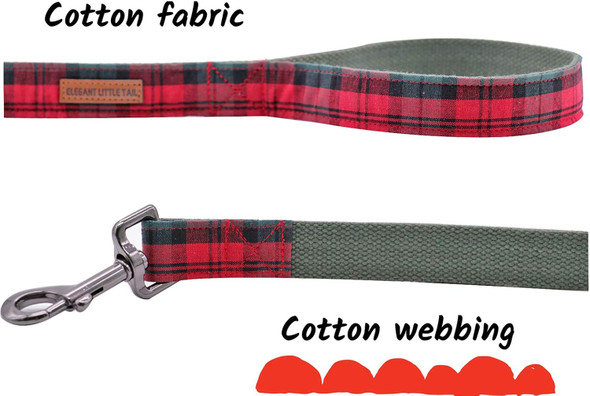 Elegant Little Tail Dog Leash, Strong And Durable Traditional Style Dog Leash, Webbing Dog Leashs, Soft Walking Pet Leash For Small Medium Large Dogs