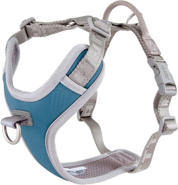 Hurtta Venture No-Pull Dog Harness, Bilberry, 32-40 In