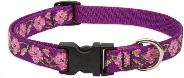 Lupinepet Originals 3/4 Rose Garden 13-22 Adjustable Collar For Medium And Larger Dogs Lupinepet Originals 3/4 Rose Garden 13-22 Adjustable Collar For Medium And Larger Dogs