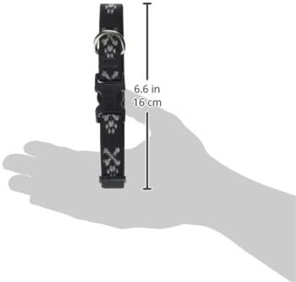 Lupinepet Originals 3/4 Bling Bonz 9-14 Adjustable Collar For Small Dogs