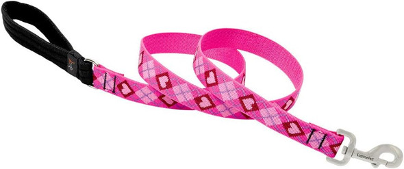 Lupinepet Originals 1 Puppy Love 4-Foot Padded Handle Leash For Medium And Larger Dogs Lupinepet Originals 1 Puppy Love 4-Foot Padded Handle Leash For Medium And Larger Dogs