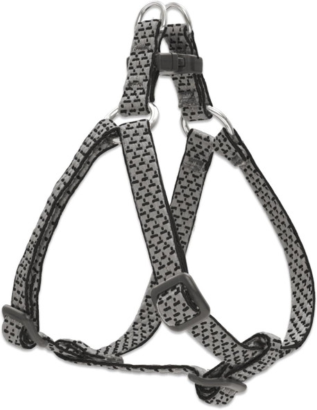 Lupinepet Eco 1/2 Granite 12-18 Step In Harness For Small Dogs Lupinepet Eco 1/2 Granite 12-18 Step In Harness For Small Dogs