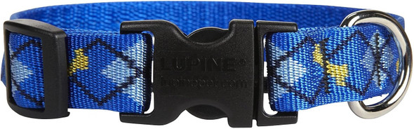 Lupinepet Originals 3/4 Dapper Dog 9-14 Adjustable Collar For Small Dogs