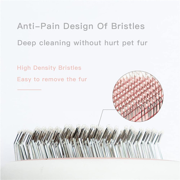 Marchul Cat Brush For Shedding And Grooming, Cat Brush With Release Button, Self Cleaning Brush For Short Or Long Haired Cats/Dogs, Cat Hair Brush For Removes Loose Undercoat, Tangled Hair, Shed Fur