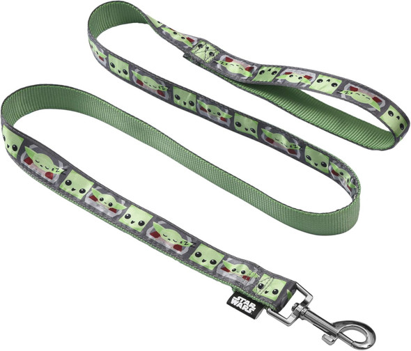 Star Wars For Pets The Mandalorian The Child 6 Foot Dog Leash 6 Ft Dog Leash Easily Attaches To Any Dog Collar Or Harness Star Wars Baby Yoda Green Nylon Dog Leash 72 Inches For All Dogs
