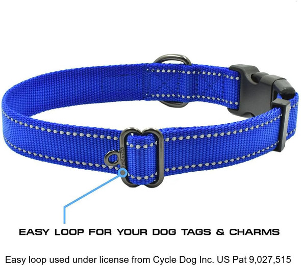 Max And Neo Patterned Neo Dog Collar - We Donate A Collar To A Dog Rescue For Every Collar Sold (Large, Bees)