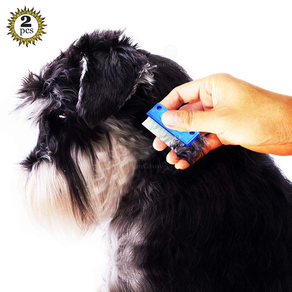 Cocoo Pet Grooming Combs, Tear Stain Remover Combs, Perfect For Long And Short Haired Dogs And Cats