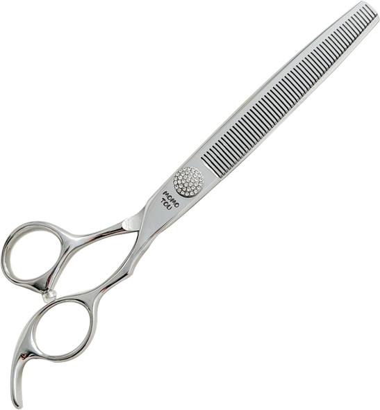 Professional Thinning Dog Grooming Scissors With Simulation Diamond 440C Stainless Steel Polished Pet Cat Thinner Blender Shears For Groomers And Home Users 7.5''