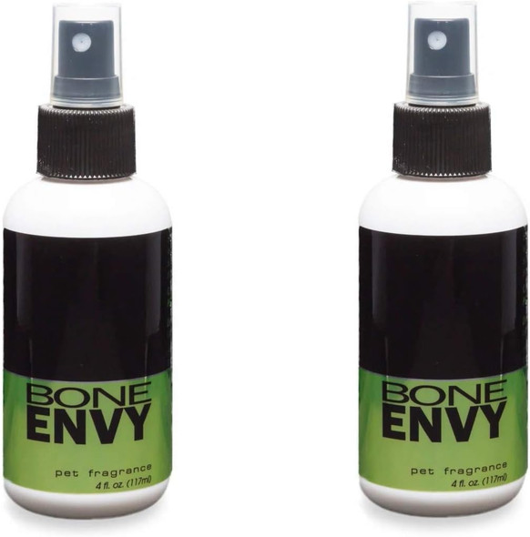 Designer Pet Colognes, Pet Fragrances For The Best Smellers. (2) 4Oz Bottles (Bone Envy)