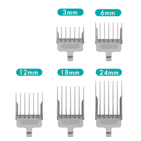 5 Comfort Guard Combs For P1 Pro And P2 Pro Pet Grooming Kit & Vacuum