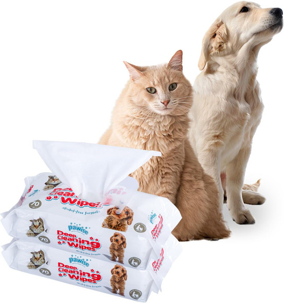Pawise Pet Hypoallergenic Wipe Unscented Eye Wipes For Dogs And Cats, 140 Counts Pawise Pet Hypoallergenic Wipe Unscented Eye Wipes For Dogs And Cats, 140 Counts