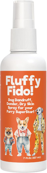 Fluffy Fido Professional Groomer'S Choice For Dog Dandruff Treatment Spray