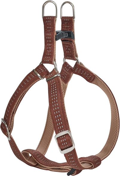 Step In Dog Harness, Reflective Adjustable Vest Harness For Small Medium And Large Breed Dogs, No Pull Dog Harness, Walking Training Control Harnesses (Brown, Small)