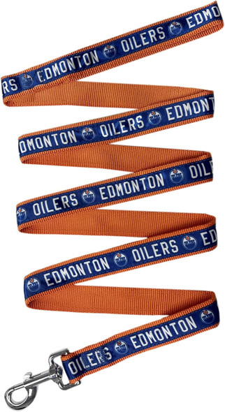Pets First Nhl Pet Leash Edmonton Oilers Dog Leash, Small Hockey Team Leash For Dogs & Cats. A Shiny & Colorful Cat Leash & Dog Leash Licensed By The Nhl