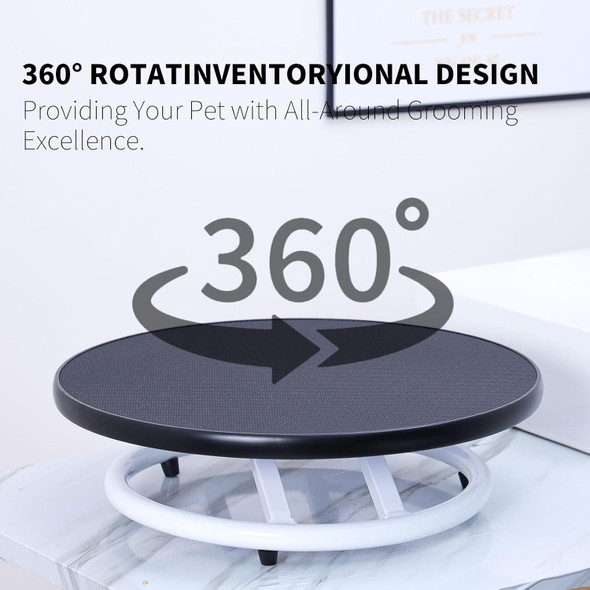 Dog Grooming Table For Dogs At-Home - 360 Rotating Medium Small Dog Grooming Table Adjustable Grooming Arm Includes Grooming Arm, Loop Noose