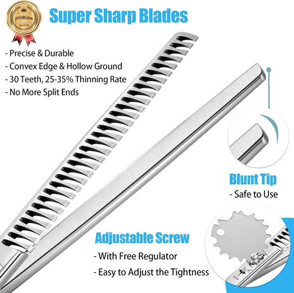 Purplrbird 7 Inch Straight Dog Grooming Scissors Pet Thinning Texturizing Shears Professional Safety Blunt Tip Trimming Shearing For Dogs Cats Face Paws Limbs Japanese Stainless Steel Silver Purplrbird 7 Inch Straight Dog Grooming Scissors Pet Thinning Texturizing Shears Professional Safety Blunt Tip Trimming Shearing For Dogs Cats Face Paws Limbs Japanese Stainless Steel Silver