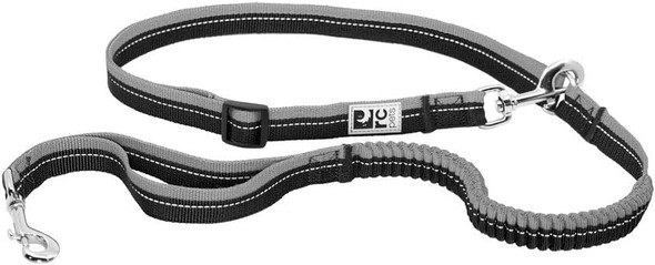 Rc Pets Bungee Active Dog Leash, Hands- 4-In-1 Dog Leash, Black