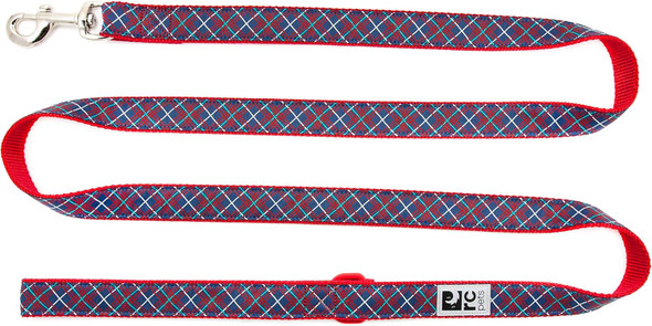 Rc Pets 3/4 X 6 Ft Dog Leash, Navy Tartan