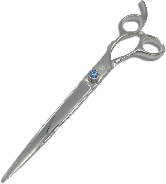 Saki Shears Dog/Pet Grooming Scissors/Shears - 440C Stainless Steel - Pet Hair Trimming Scissors - Shiba (8.0 Inch Straight)