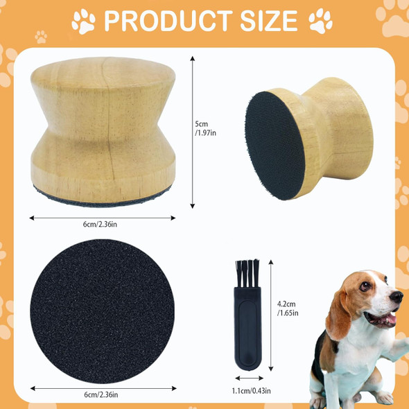 Dog Nail File,Nail Filer For Dog,Dog Nail File Scraper With 8 Pcs Replaceable Sandpaper Dog Nail Trimmers, No Pressure Dog Nail File Set
