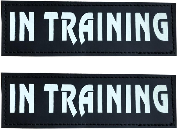 In Training Patch For Pet Vest And Harness, Large, 6”X2”