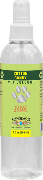 Cotton Candy Pet Cologne 8.5 Oz. For Dogs Long-Lasting Odor Eliminator Cruelty- Paraben- Biodegradable & Non-Toxic Made In The Usa