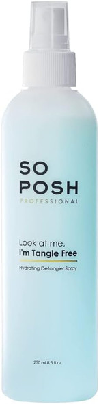 So Posh Look At Me Dog Detangler Spray Dematting - Bi-Phase Brushing Spray, Effortlessly Detangles & Softens, Time-Saving, Of Silicone & Parabens, 8.4 Oz
