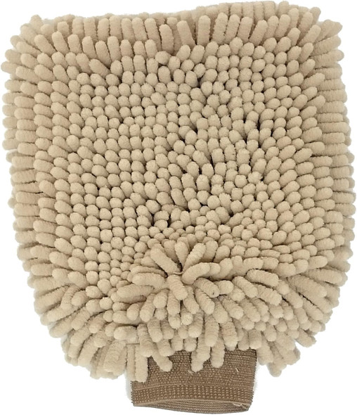 Spot Clean Paws - Chenille Microfiber Dog Towel Mit - 9.5X7 Inches/Attractive, Durable, Super Absorbent, Washable. By Ethical Pets