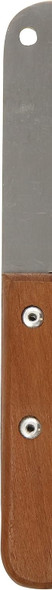 6-Inch Stripping Knife, Wooden Handle Medium Teeth, 3-Inch Blade, Hardened Stainless Steel