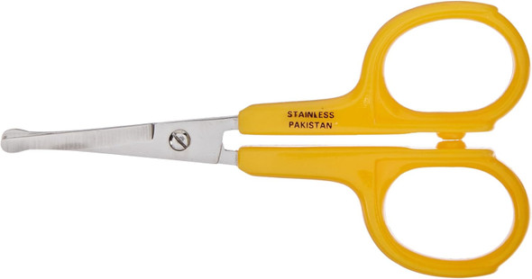 Safety Scissor 3.5-Inch Safety Tip Plastic Handle Stainless Steel Body