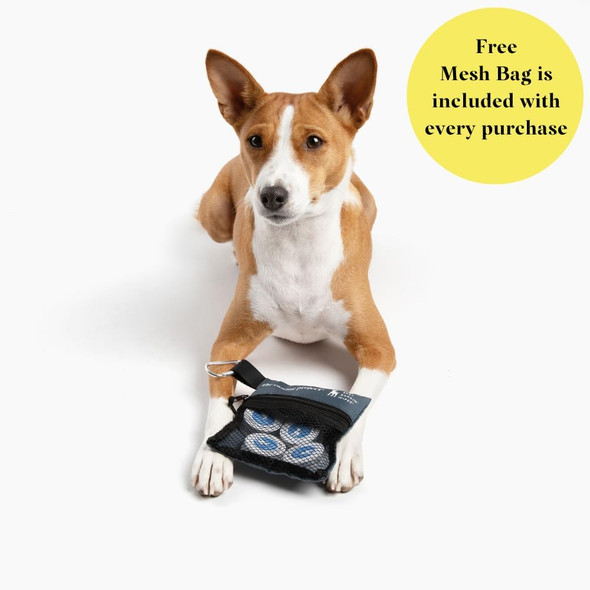 Best Barkin' Wipes With Mesh Bag, Dog Wipes For Paws Ears And Butt, Micellar Aloe Scented Travel Friendly Puppy Wipes (12-Pack)