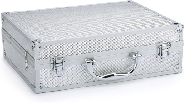 Top Performance Clipper Cases — Durable Aluminum Clipper Cases For Professional Pet Groomers, Chrome