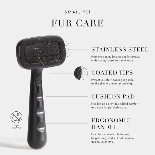 Tweezerman Dog And Cat Grooming Slicker Brush For Small Pets