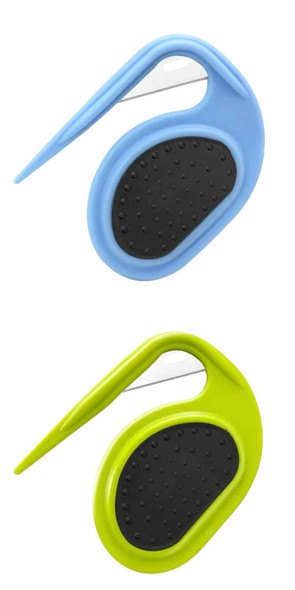 2 Pcs Knotted Combs Dog Grooming Tools Cat Grooming Supplies Pet Knot Opener Cat Knot Comb Dog Knot Comb Grooming Comb Is Used To Remove Tangles And Loose Hair (Blue + Green)