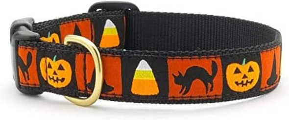 Up Country Halloween Dog Collar Large (15 To 21 Inches) 1 Inch Wide Width