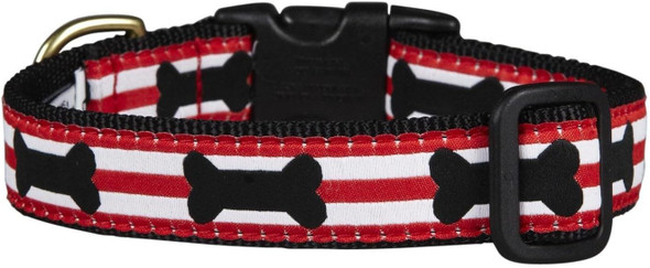 Up Country Got Bones Dog Collar - X-Small