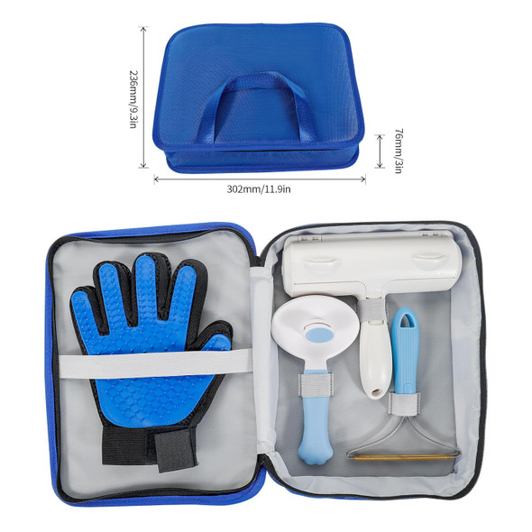 Pet Hair Remover,Roller, Cat Brush,Pet Fur Remover And Dog Grooming Gloves,Animal Hair Removal Tools For Furniture 5In 1Package