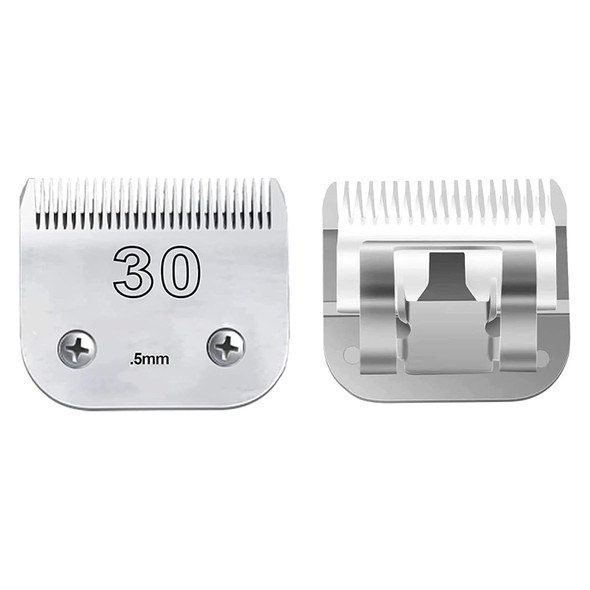 Dog Grooming Detachable Ceramic Blade Compatible With Andis Hair Clippers (#30:(1/50)(0.5Mm))