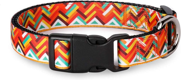 Pet Supplies, (Machu Picchu) Cat Collar, Dog Collar, Cat Leash, Dog Leash, Cat Harness, Dog Harness, Small Dog Collar, Medium Dog Collar, Large Dog Collar (Pet Collar, L)