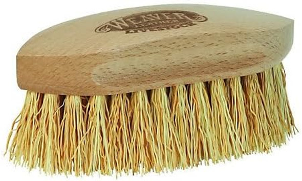 Weaver Livestock Rice Root Brush, Regular 6, Natural