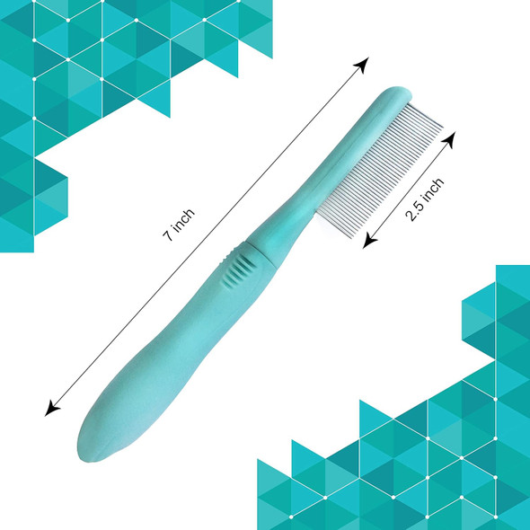 Pet Brush – Brush For Grooming Dogs And Cats – Cat Comb For Matted Hair – Dog Comb, Cat Comb – Effective Detangling Of Matted Fur And Knots - Green