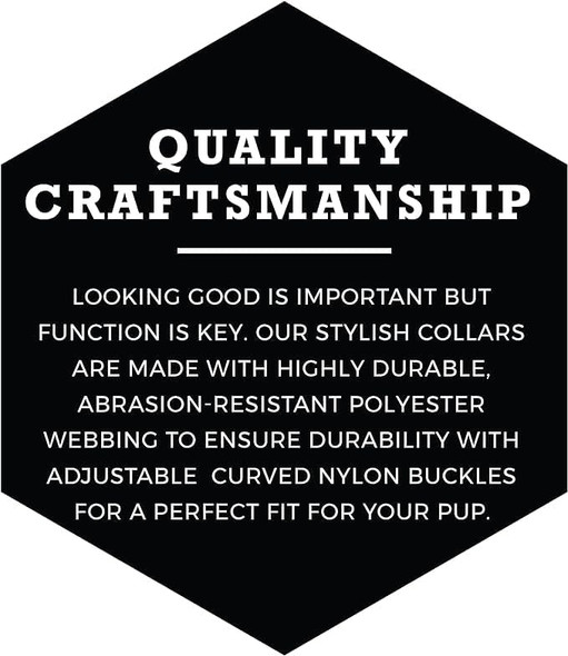 Wolfgang Premium Adjustable Dog Training Collar For Small Medium Large Dogs, Made In Usa, Dawnpatrol Print, Large (1 Inch X 18-26 Inch)