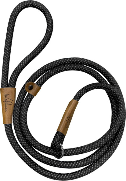 Ultra Reflective Premium Dog Slip Leash Made From Mountain Climbing Rope - Great For Training And The Strongest Pullers 6 Foot (Starry Night)