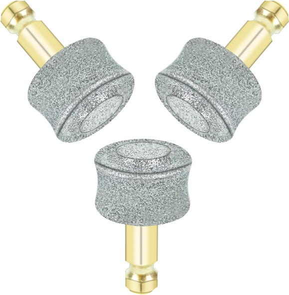 3 Pack Professional Replacement Dog Claw Grinder Bits Replaceable Heads Pet Tip Paws Nail Wheel For Nail Grinder