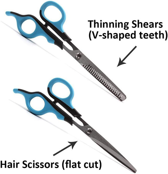 Dog Grooming Scissors Kit Set Stainless Steel Professional Pet Cat Dog Grooming Trimmer Kit