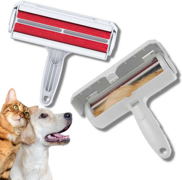 Pet Hair Remover - Reusable Dog And Cat Hair Remover, For Couch, Caper, Car Seats, Bedding Or Furniture, d Lint Roller Animal Fur Removal Tool