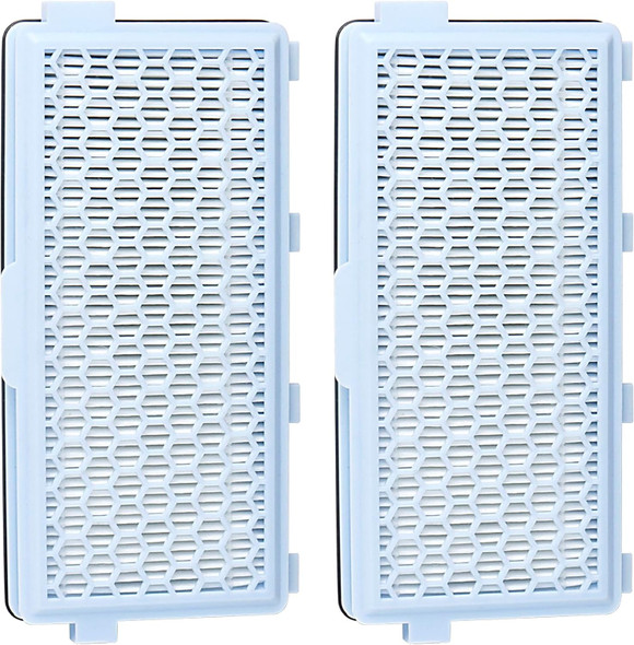 2 Pack Hepa Airclean 50 Filter Compatible With Miele Complete C2 C3 Compact C1 C2 S4 S5 S6 S8 Vacuum Cleaner, Ref. Number Sfha 50