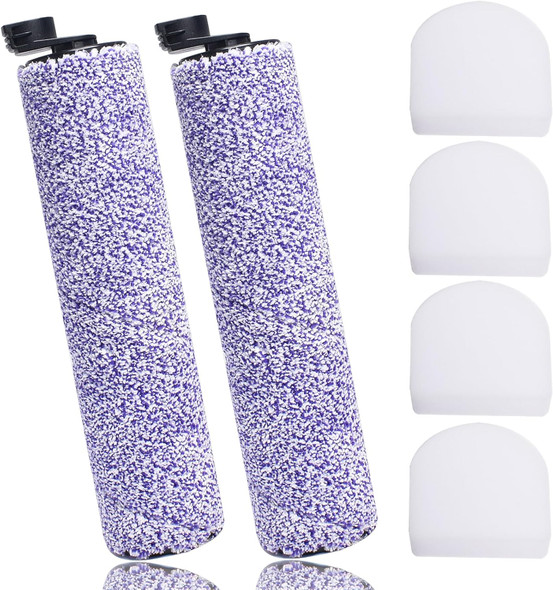Brush Roll And Foam Filter For Shark Hydrovac Aw201 Wd101 Wd201 Wd100 Wd200 Corded And Cordless Xl 3In1 Vacuum Cleaners, For Shark Vacmop Pads & Hydrovac Cleaning Solution